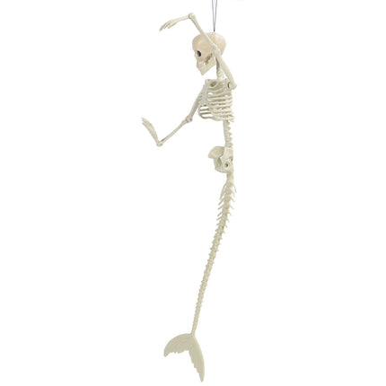 Halloween Skeleton Decoration Realistic Scary Skeleton Figurine Ornament for Haunted House Party Outdoor