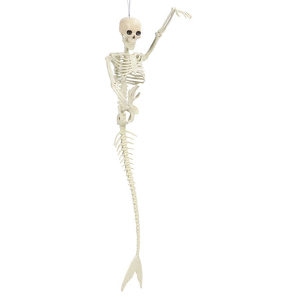 Halloween Skeleton Decoration Realistic Scary Skeleton Figurine Ornament for Haunted House Party Outdoor