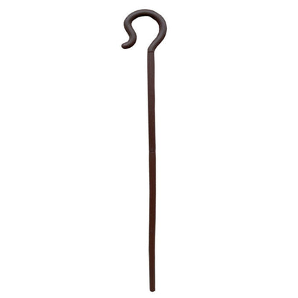 Egypt Pharaoh Scepter Shepherd Costume Crook Staff Halloween Crutch Stick Cosplay Decoration Cane Prop Wand Decorative Plastic Party Crutch