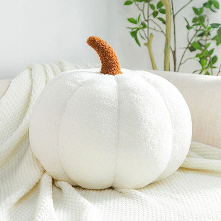 Artificial Pumpkin Cute Plush Pumpkin Fall Harvest Stuffed Pumpkin Halloween Thanksgiving Decorations Photography Props