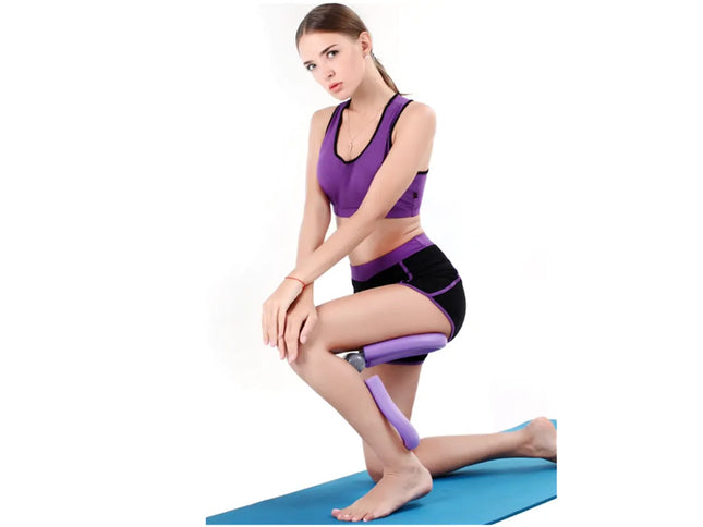 Toning Arm Leg Exerciser For Home Gym Yoga Sport Slimming Training Purple