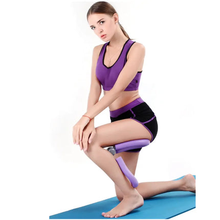 Toning Arm Leg Exerciser For Home Gym Yoga Sport Slimming Training Grey