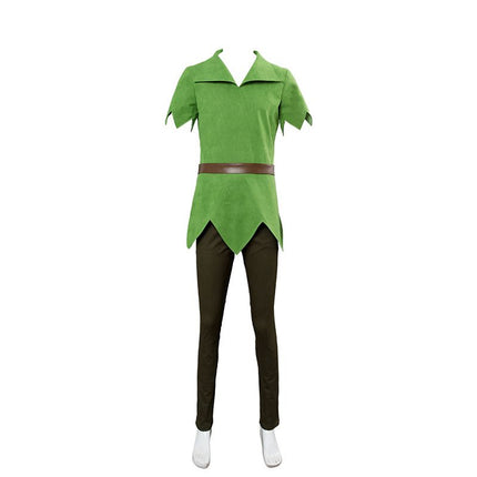 Peter Pan Cosplay Costume Boys Girls Halloween Party XL Size: XL; Height (cm): 170-175; Weight (kg): 60-65; Bust (cm): 94-98; Waist (cm): 78-82; Shoulder width (cm): 40; Length (cm): 64