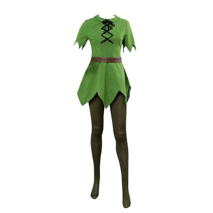 Peter Pan Cosplay Costume Boys Girls Halloween Party Children's 1.3 m