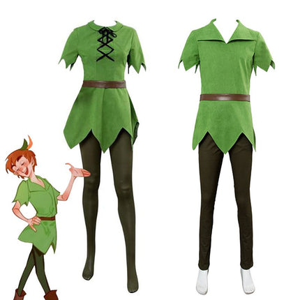 Peter Pan Cosplay Costume Boys Girls Halloween Party Children's 1.3 m