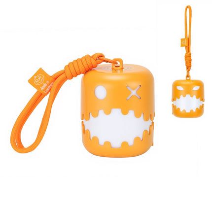 Dual-Expression Halloween Pumpkin Night Light with 7 Modes, Pull-String Control, and Rechargeable Battery – Spooky Festival Decor, Kids' Handheld Prop, and Cozy Bedside Lamp (3PCS)