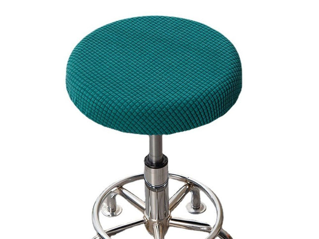 Elastic Round Bar Stool Seat Covers ‚Äì 2 Pack, 11.8‚Äì14.1in, Green (Covers Only)