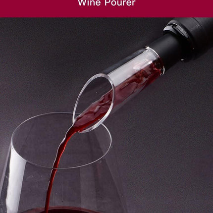 Wine Opener, Automatic Wine Corkscrew Opener, Electric Wine Opener Cordless Set Aerator stopper Rechargeable Wine lovers gift
