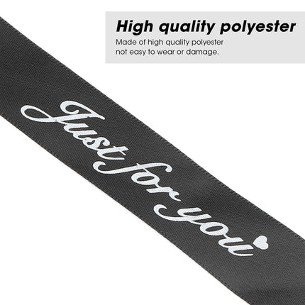 Satin Ribbon Rolls Ribbons Roll for Valentine's Day Crafts Chair Sash Gift Wrapping Wide Silk Satin Roll for Gift Wrapping Crafts