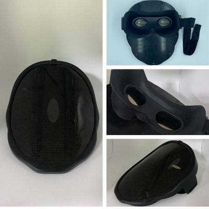 Led Mask with Bluetooth Programmable App,Shining Led Light Up Face Mask for Adult Kid Halloween Masquerade Party