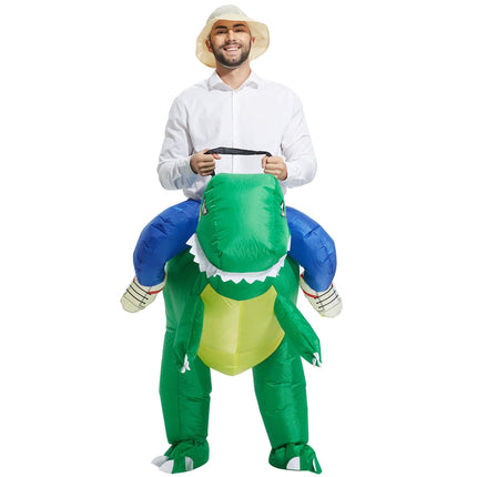 Inflatable Costume Adult, Halloween Costumes for Men, Dinosaur Adults, Blow up Costume for Adult Halloween