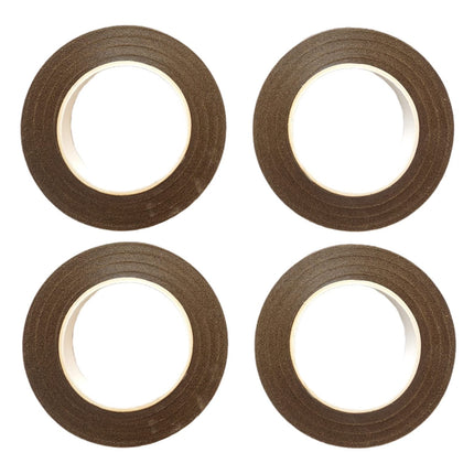 Floral Tape 0.43 inch Flower Tape Brown Floral Tape for Bouquets Floral Arranging Stem Wrap Craft (Brown, 22yards)