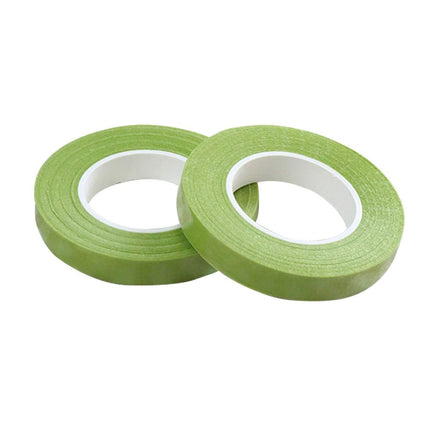 4 Pieces Floral Tape Stem Wrap 1/2 Inch x 22 Yards Flower Tape for Bouquet Stem Wrapping and Crafts-No-Stick(Bright Green)