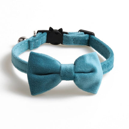 Christmas pet collar, puppy neck tie, decorative puppy necklace with bow, adjustable bow dog tie, cute and fashionable pet neck tie