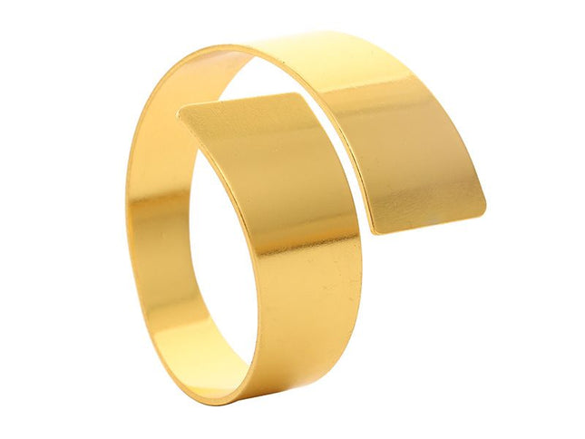 Napkin Rings, 3pcs Metal Napkin Rings of Gold Rose Gold for Table Decorations Wedding Christmas Family Party Dinner Setting