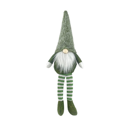 3pcs new Christmas decoration long legs Rudolph doll Christmas children gift hotel mall window decoration