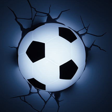 Sports Soccer Ball 3D Deco Light for Boys Kids Room Children Bedroom Amusement Kindergarten Decoration