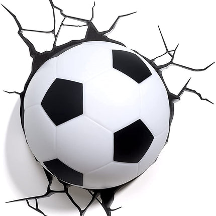 Sports Soccer Ball 3D Deco Light for Boys Kids Room Children Bedroom Amusement Kindergarten Decoration