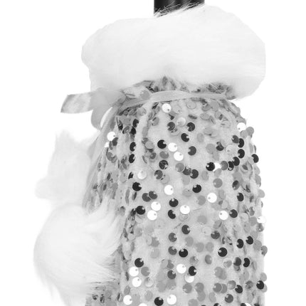 Christmas Wine Bottle Covers Wine Bottle Holder with Faux Fur Wine Bottle Pouch Bags for Christmas Party Decorations