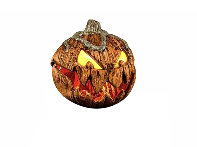 Halloween pumpkin lighting decoration, with a talking mouth expandable retro Halloween pumpkin indoor and outdoor decoration