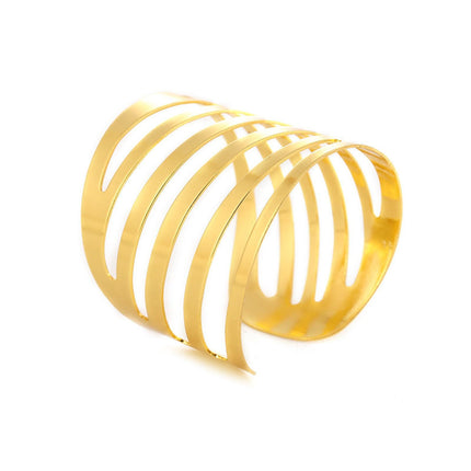 Gold Napkin Rings, Hollow Napkin Ring Holder for Wedding Christmas Family Gathering Table Decoration