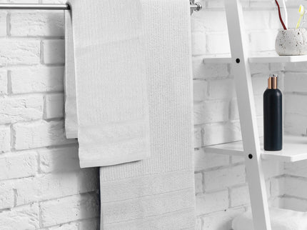 Royal Comfort Eden Egyptian Cotton 600GSM 8 Piece Luxury Bath Towels Set - White