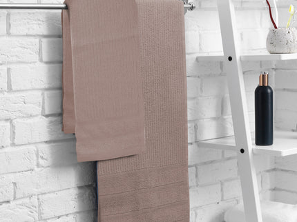 Royal Comfort Eden Egyptian Cotton 600GSM 8 Piece Luxury Bath Towels Set - Rose