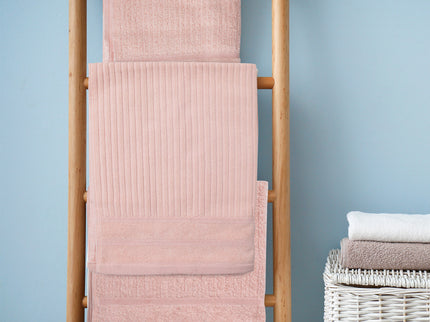 Royal Comfort Eden Egyptian Cotton 600GSM 8 Piece Luxury Bath Towels Set - Blush