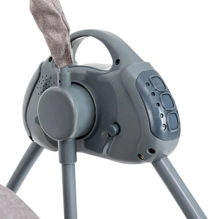 Auto-Swing Electric Baby Crib Cradle in Blue with Bluetooth and Lullabies