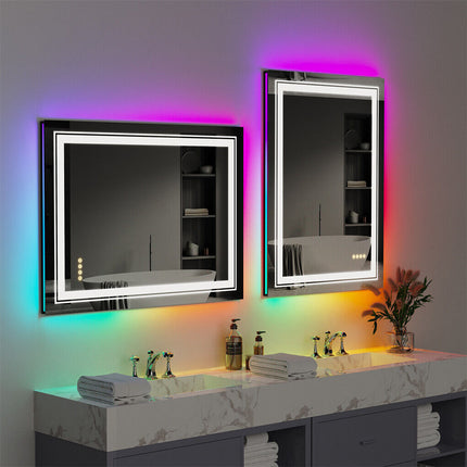 1510x780mm LED Bathroom Mirror Anti-fog Illuminated