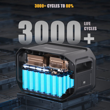 FlashSpeed 1500 1548Wh 10A AC/DC LiFePO4 Expansion Battery AU