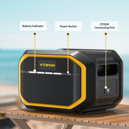 FlashSpeed 1500 1548Wh 10A AC/DC LiFePO4 Expansion Battery AU