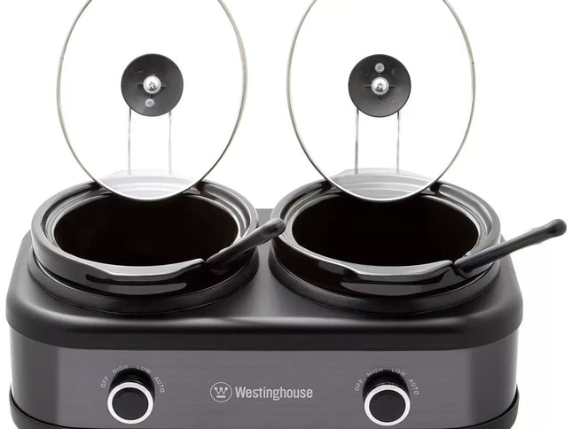 Westinghouse Slow Cooker With Auto Function 2 x 2.5L