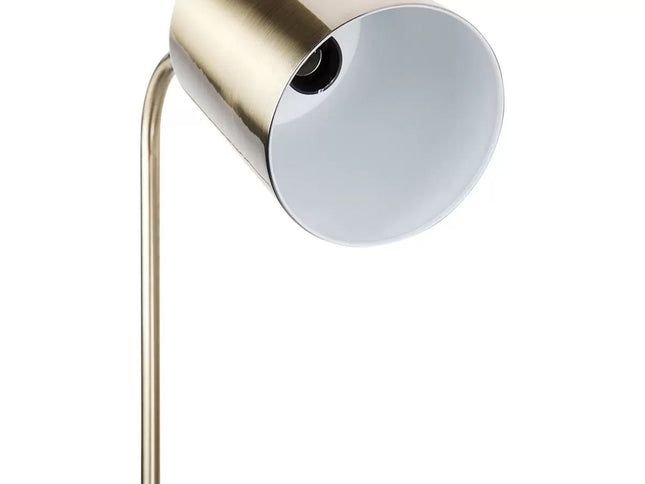 Snapper floor lamp gold marble