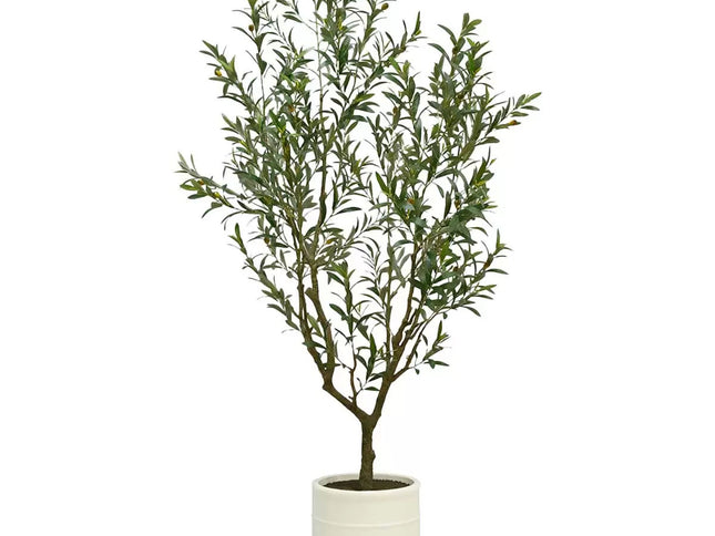 Artificial Olive Tree In French Crock Pot 2M