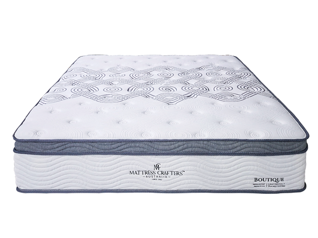 Boutique Queen Mattress 7 zone Pocket Spring Memory Foam