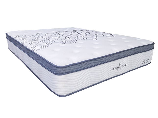 Boutique Queen Mattress 7 zone Pocket Spring Memory Foam