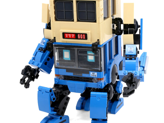 Kalos Hong Kong Machines Robot Bus Dennis Building Block Set 786pcs 14+