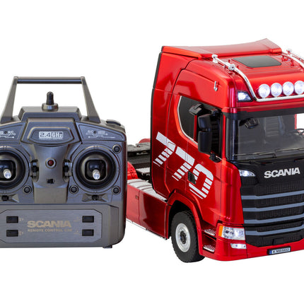 Scania Licensed Remote Control Trailer Head Truck with Lights, Sounds & Steering Adjustment