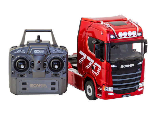 Scania Licensed Remote Control Trailer Head Truck with Lights, Sounds & Steering Adjustment