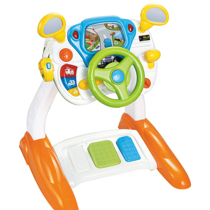 Baby Sensory Play Interactive Driving Simulation with Music and Light