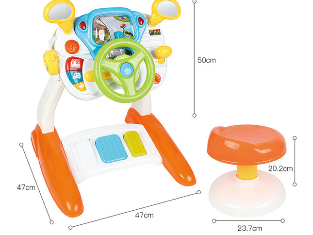 Baby Sensory Play Interactive Driving  Simulation with Music and Light