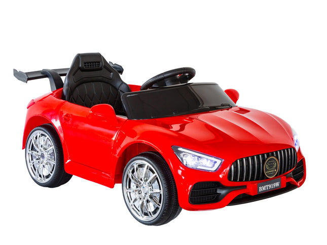 Mercedes-inspired Design Ride-on (Red) Electric Car with Parental Remote Control