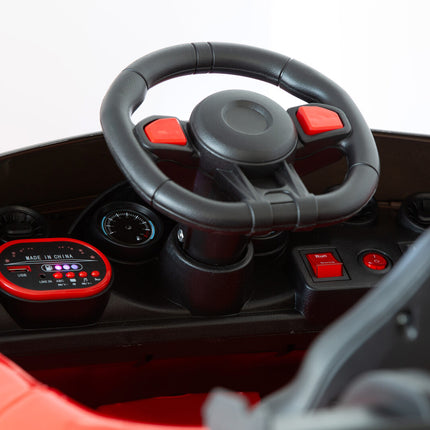 Mercedes-inspired Design Ride-on (Red) Electric Car with Parental Remote Control