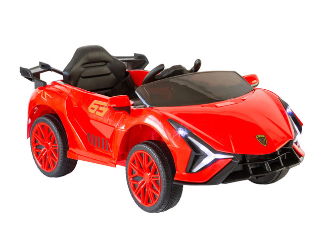 Ferrari Inspired 12V Ride-on Electric Car with Remote Control - Red
