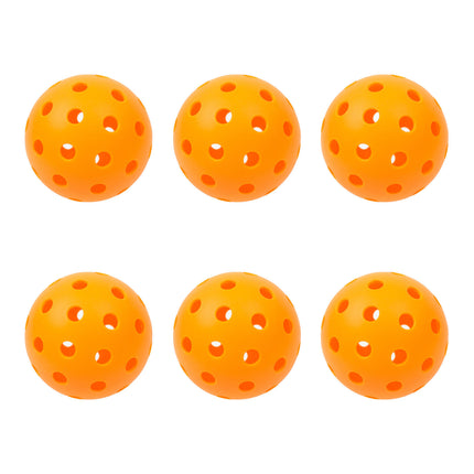 Precision Aerodynamic 40 Hole Design Pickleball Ball - 6 pack