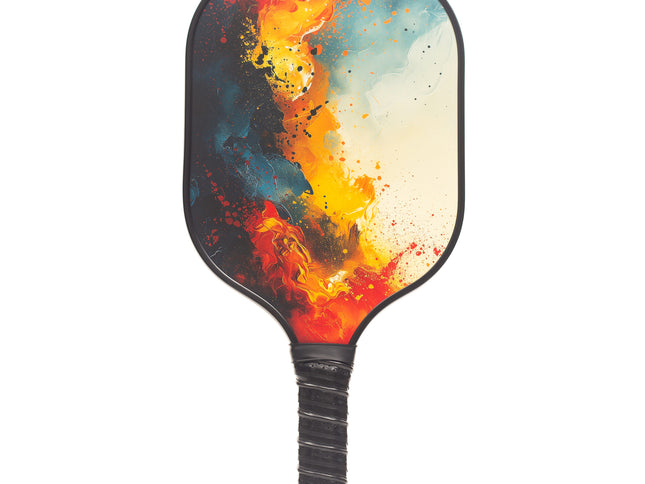Pickleball Set with 4 Fiberglass Paddles, 6 Balls, Net, and Carry Bag