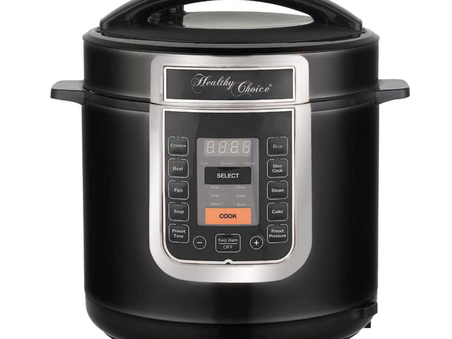 6L Ceramic Coated, PFAS Free Automatic Pressure Cooker
