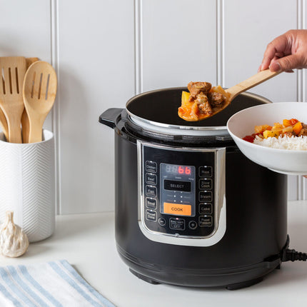 6L Ceramic Coated, PFAS Free Automatic Pressure Cooker