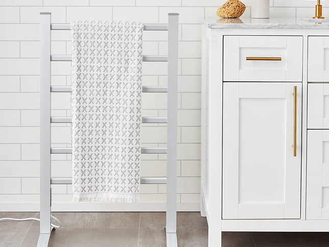 Standing Heated Towel Rail Vertical Warming Towel Rack